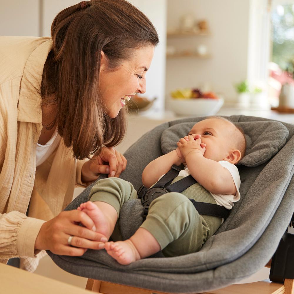 Hauck Alpha Start N Grow Set - Natural Dark Grey