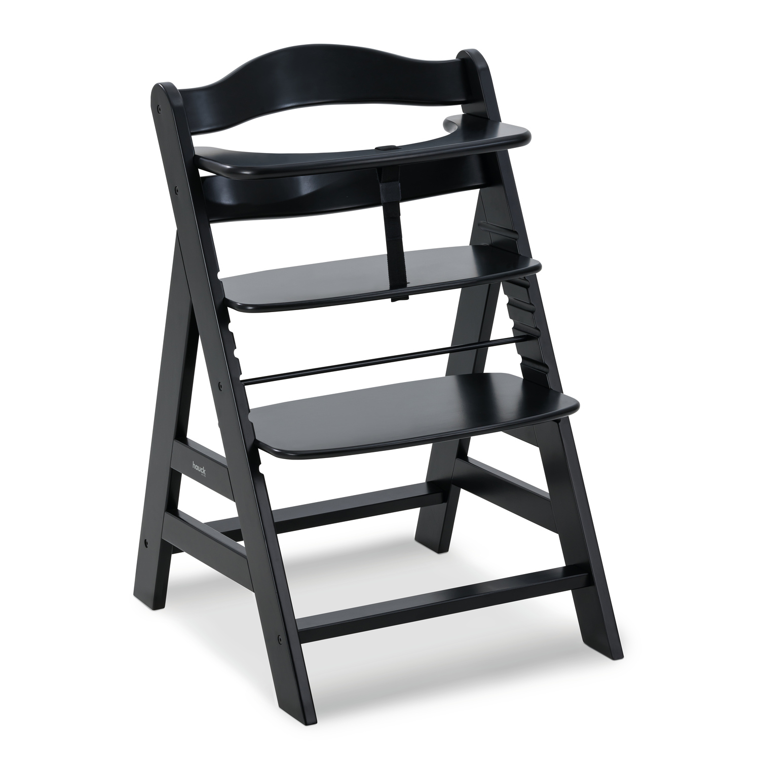 Hauck Alpha+ Wooden Highchair - Black