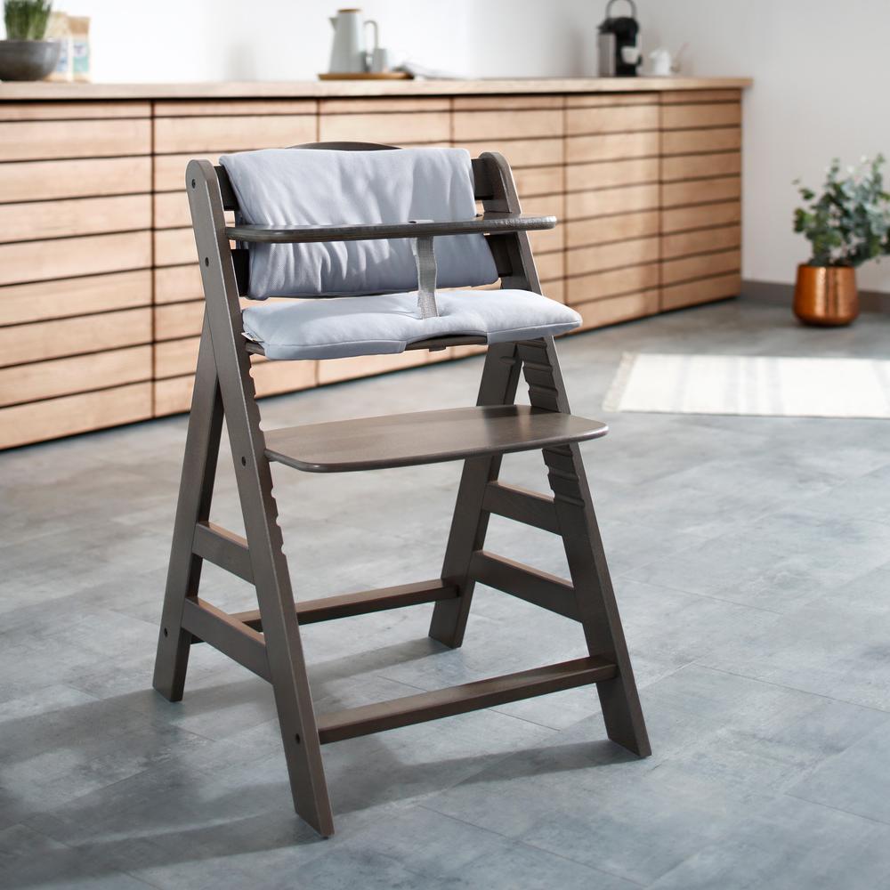 Hauck Highchair Pad Deluxe - Stretch Grey