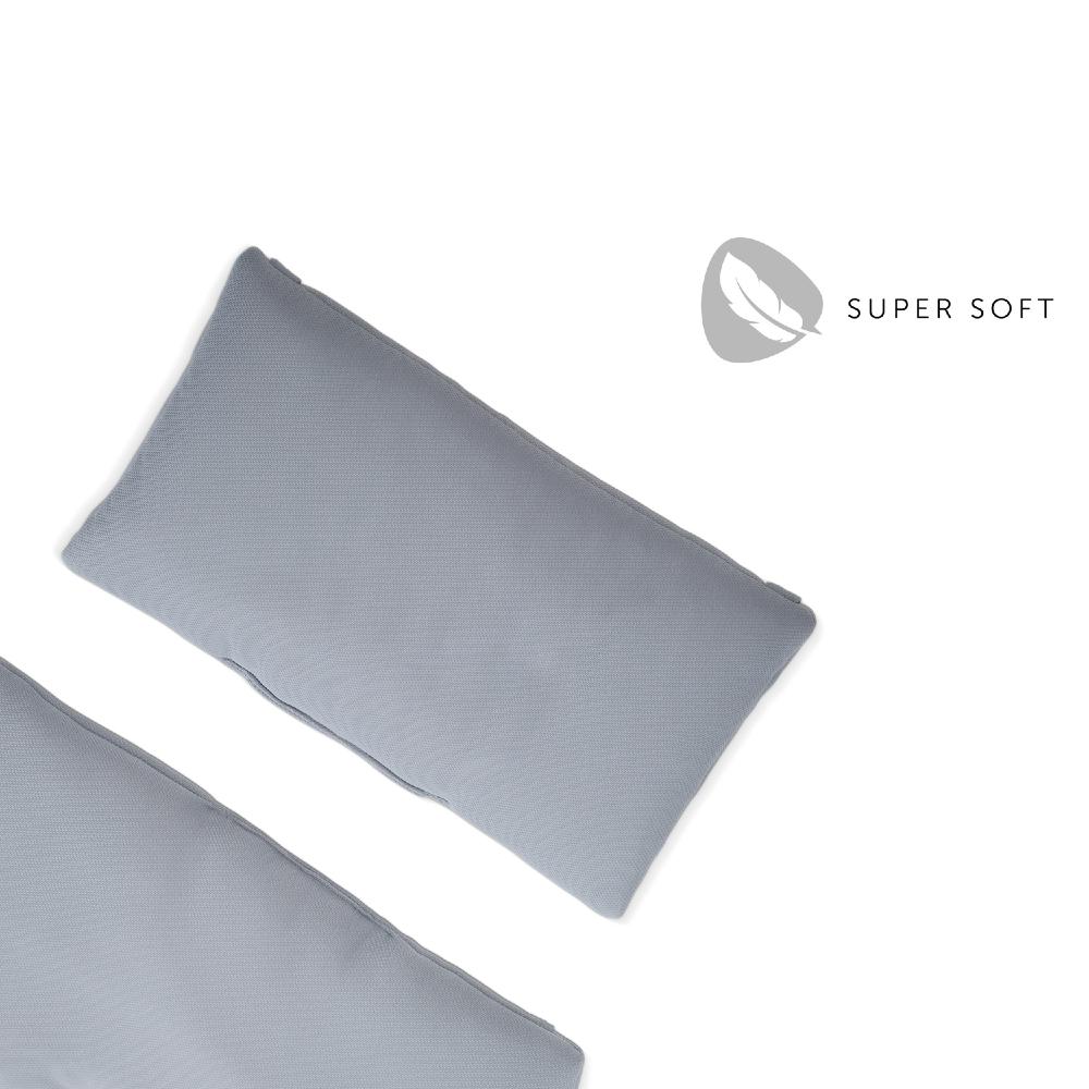 Hauck Highchair Pad Deluxe - Stretch Grey