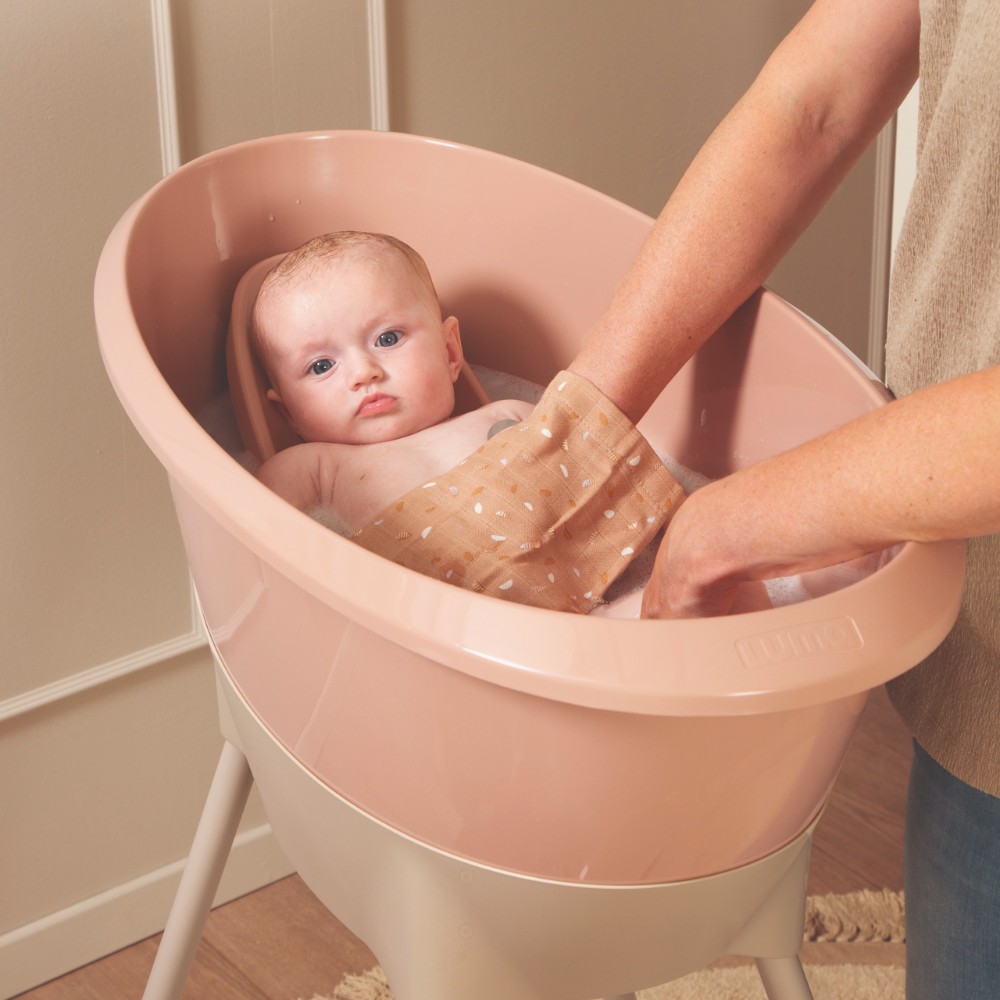 LUMA Baby Bath Support - Blush Pink