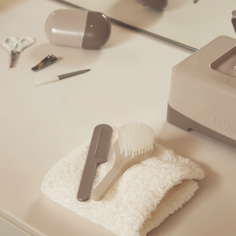 LUMA Brush & Comb Set - Almond