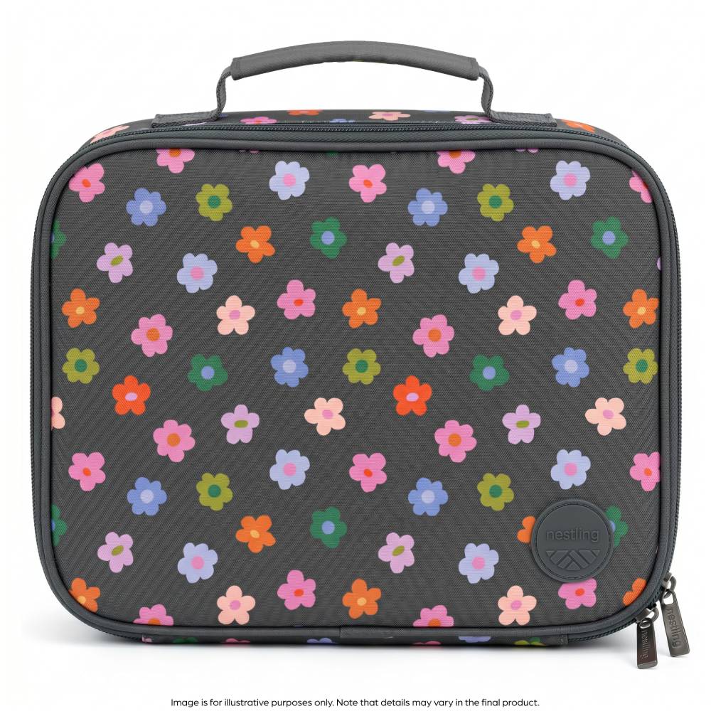 Nestling Insulated Lunch Bag - Flowers