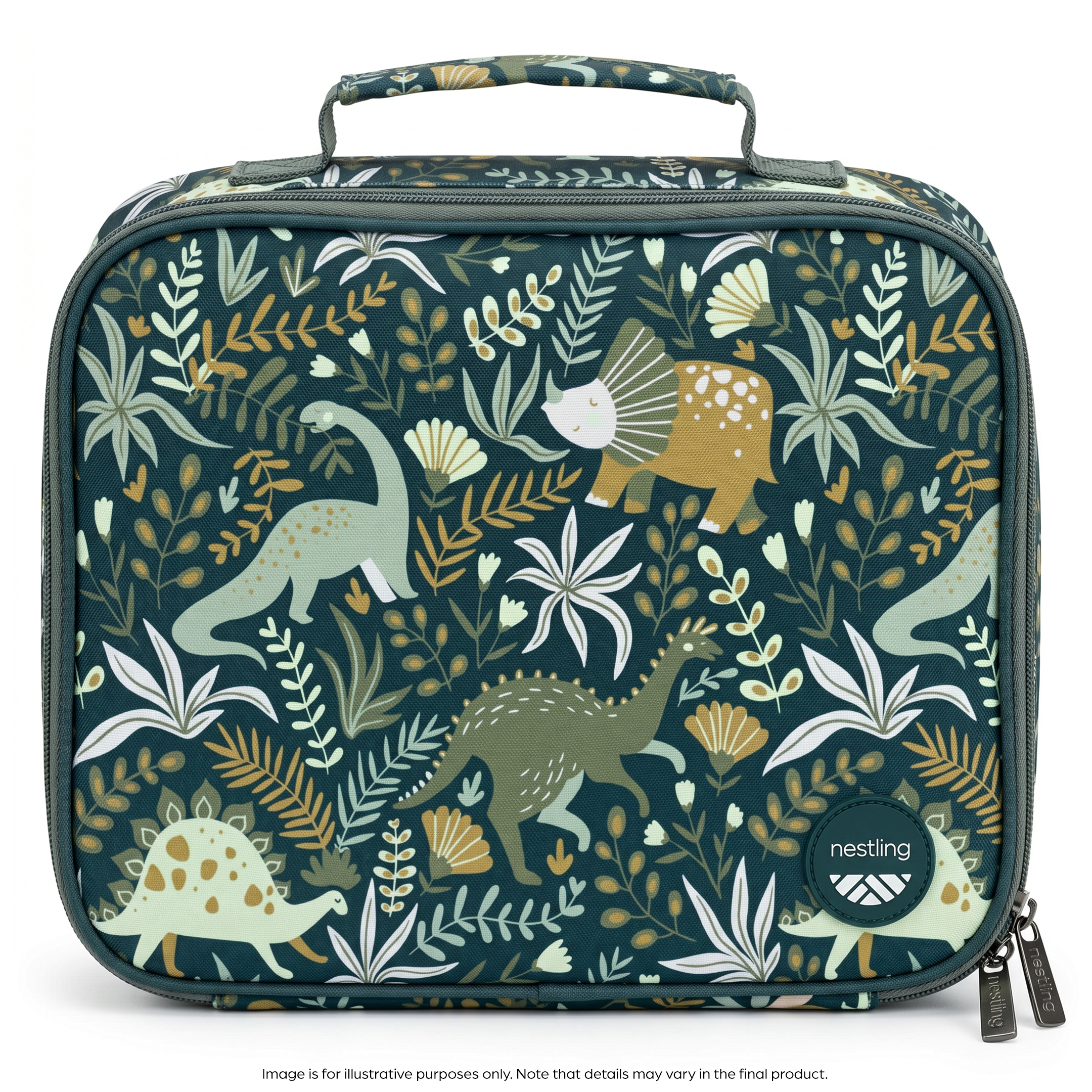 Nestling Insulated Lunch Bag - Dinosaurs