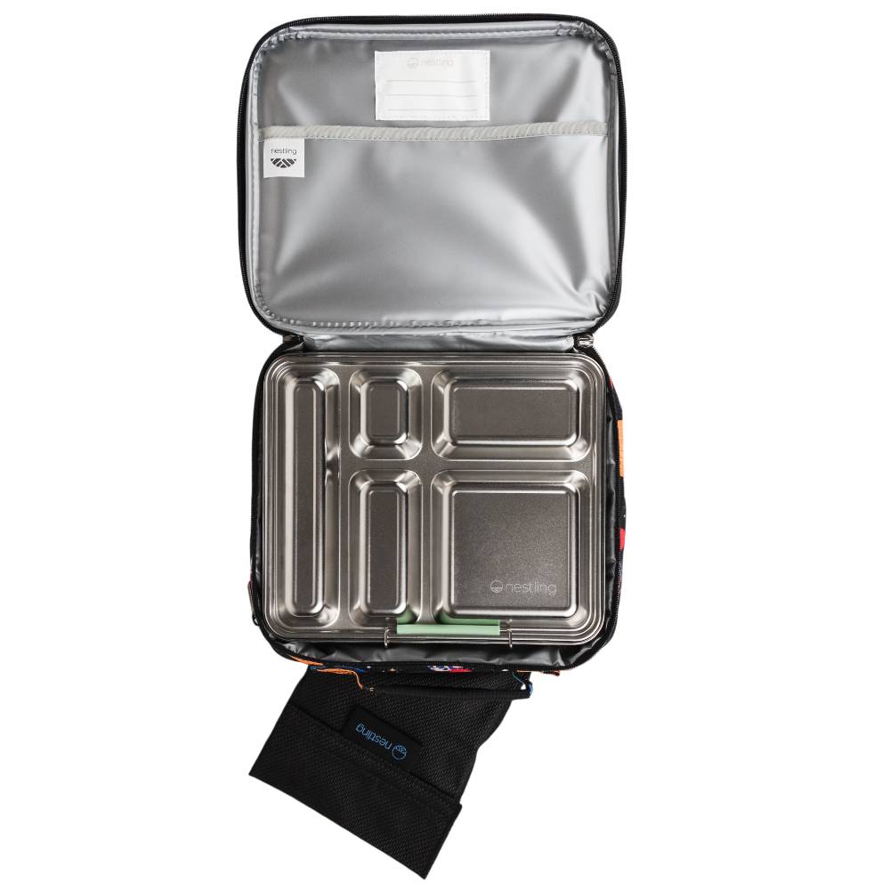Nestling Insulated Lunch Bag - Space