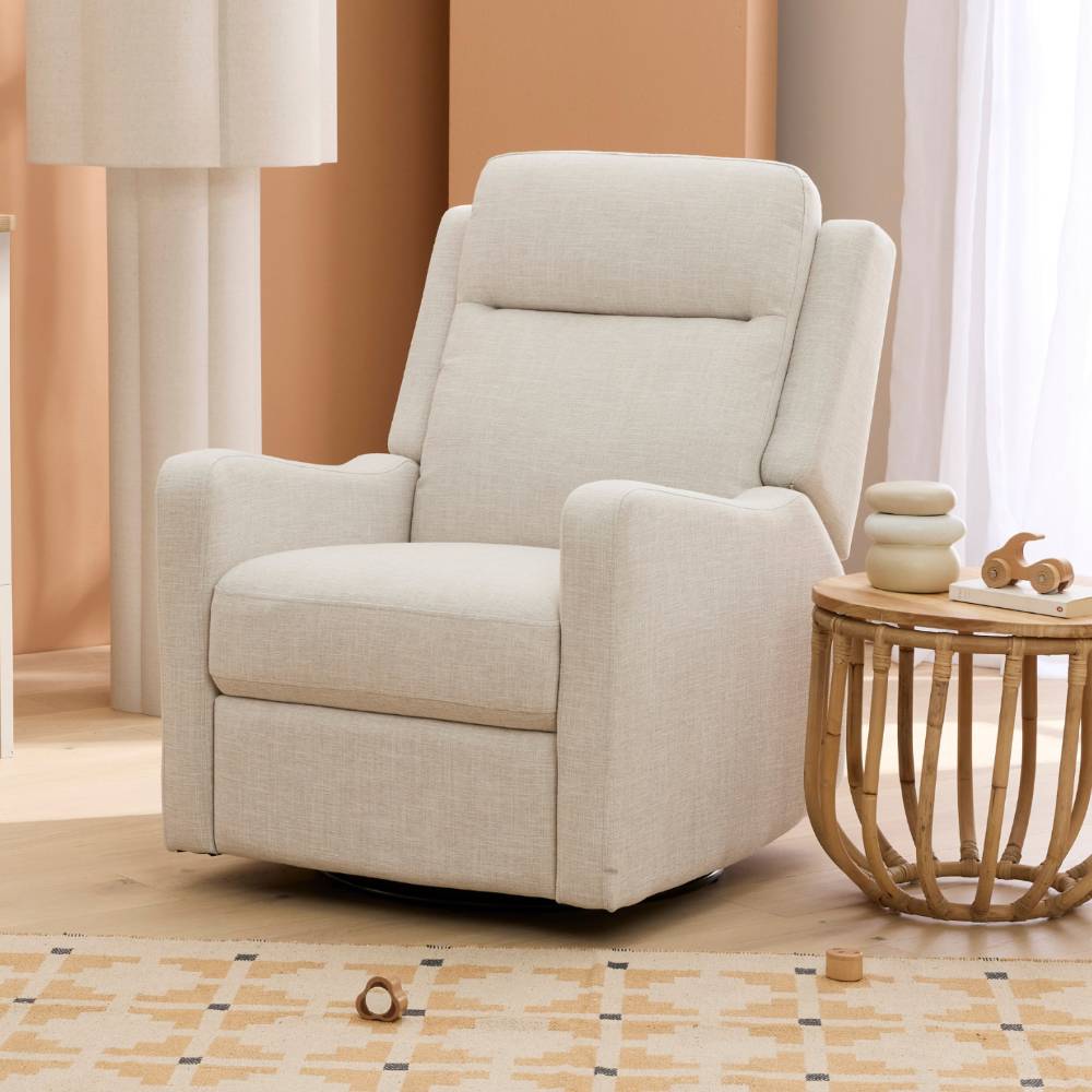 iL TuTTo Henry Manual Recliner Chair - Eggshell