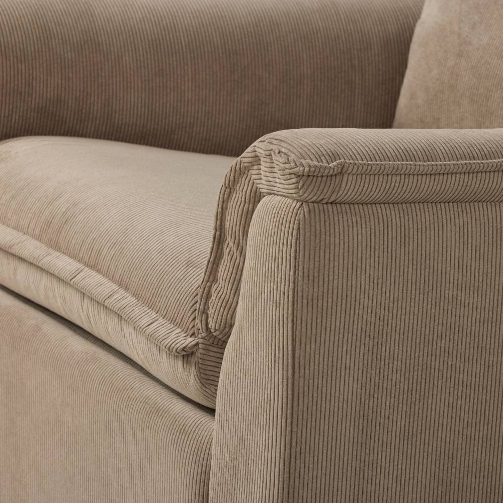 iL TuTTo Louie Electric Recliner Chair - Mocha Corduroy