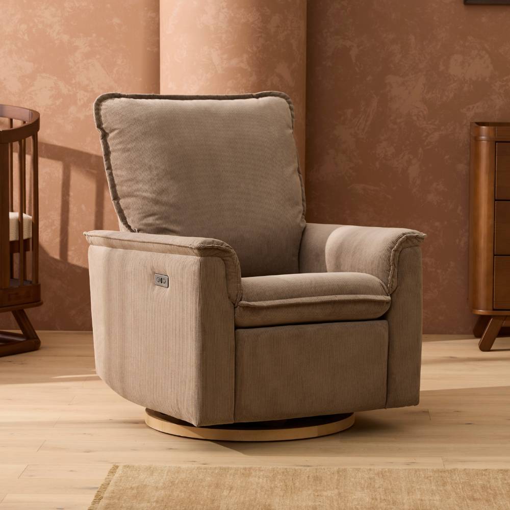iL TuTTo Louie Electric Recliner Chair - Mocha Corduroy