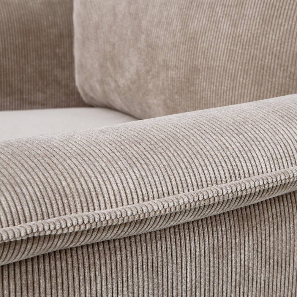 iL TuTTo Louie Electric Recliner Chair - Taupe Corduroy
