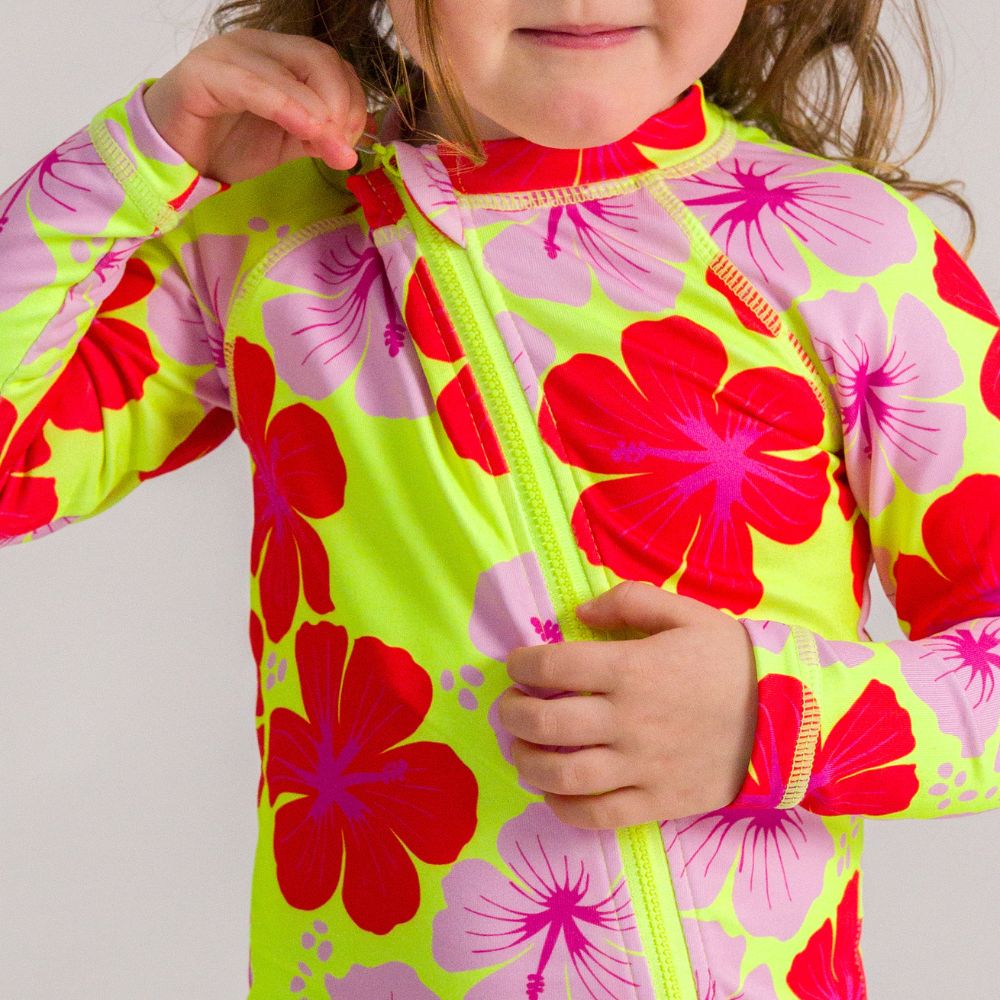 Nestling AquaLuxe Shortie Swimsuit - Hibiscus