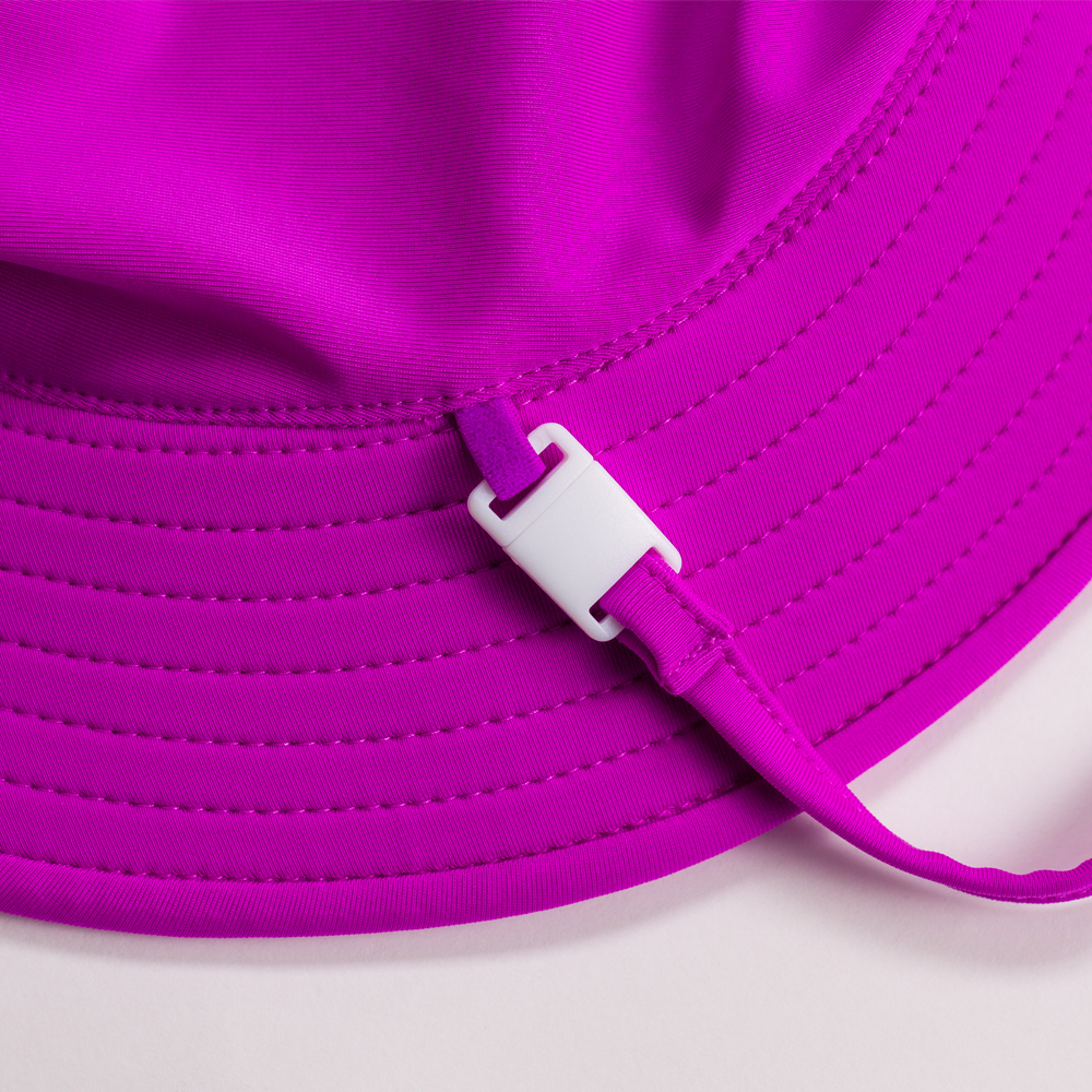 Nestling Neon Swim Bucket Hat - Neon Purple