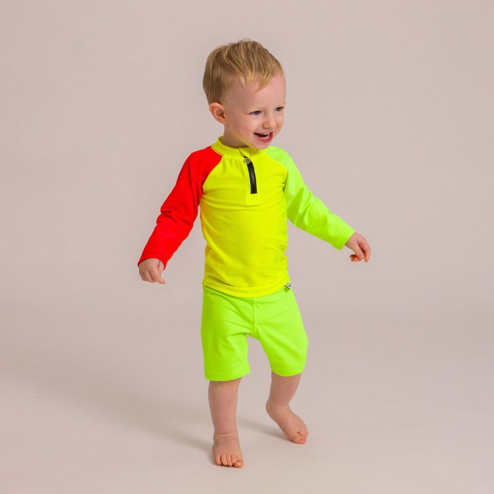 Nestling AquaLuxe Swim Shorts - Neon Green