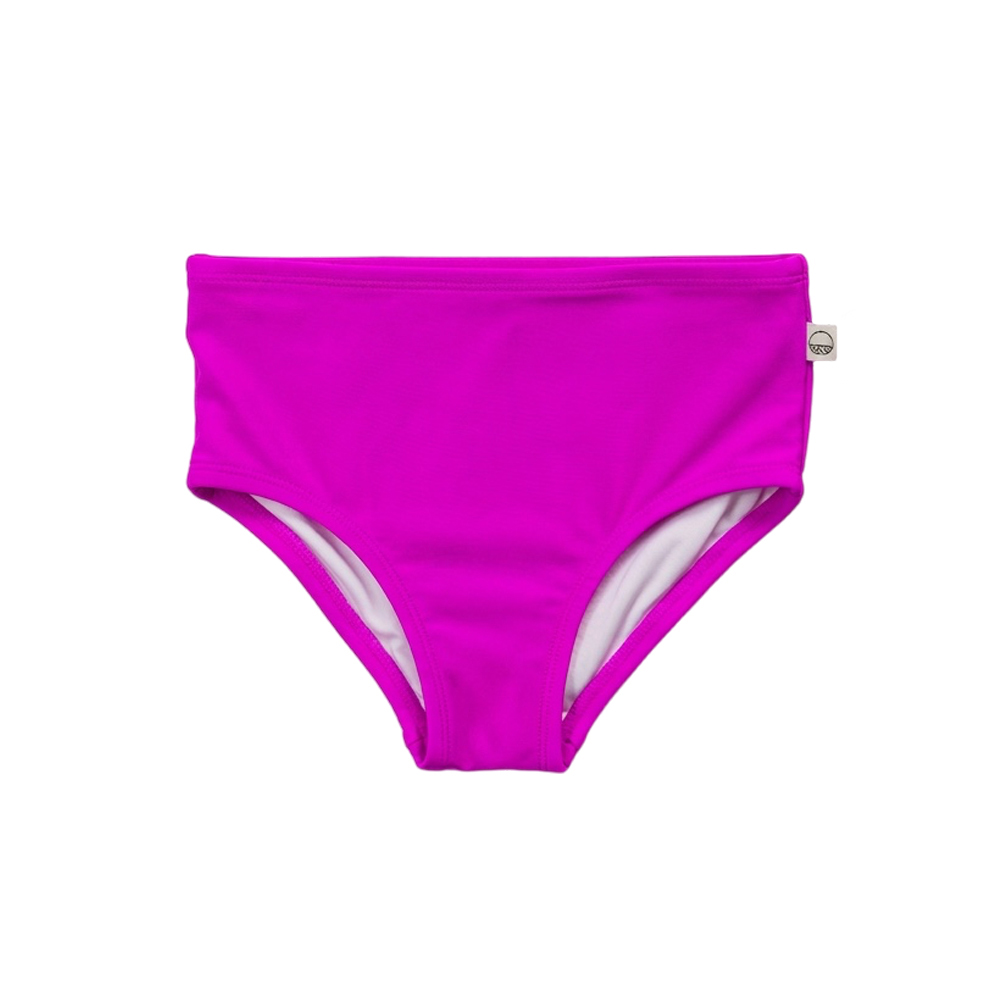 Nestling Neon Swim Bikini Bottoms - Neon Purple