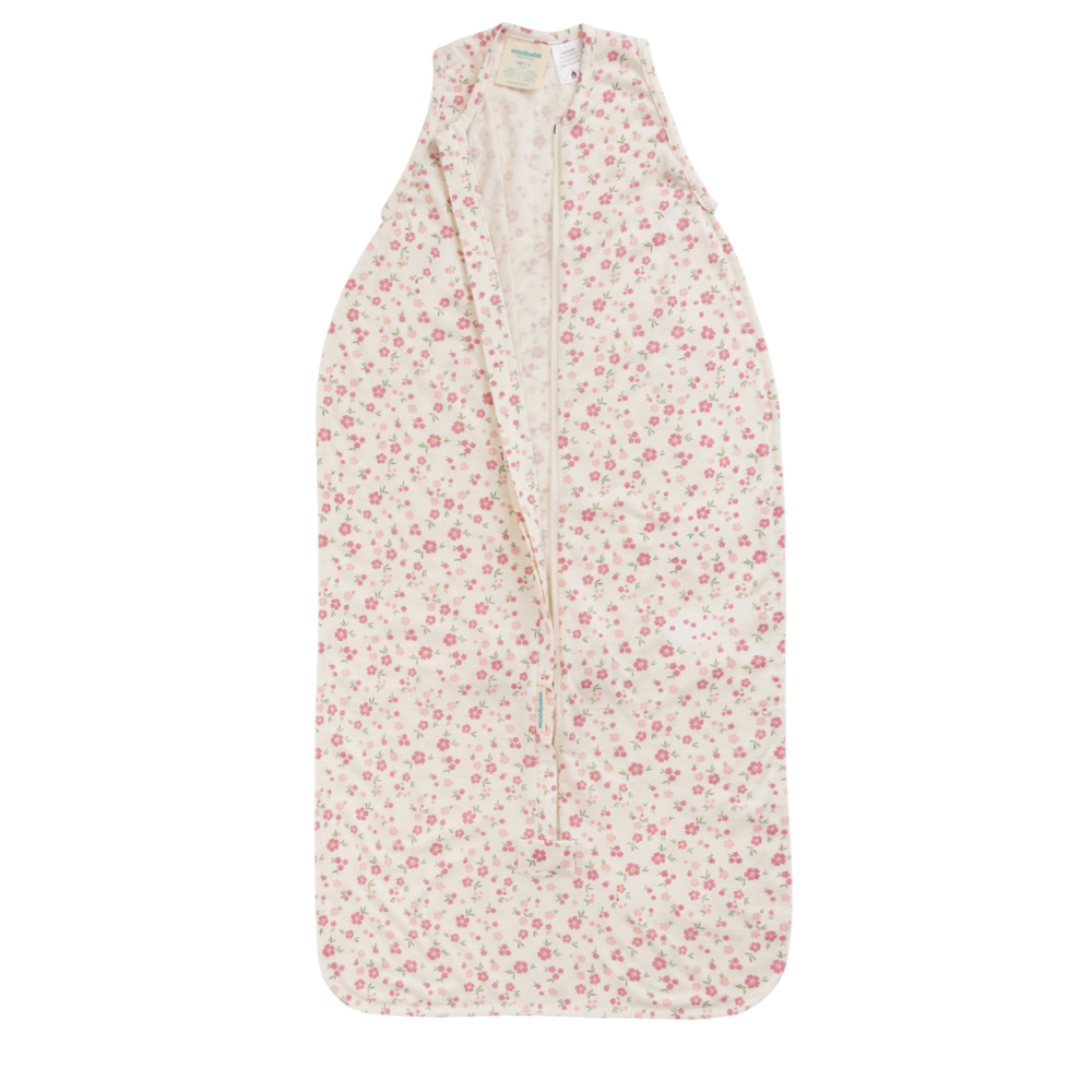 Woolbabe Summer Merino/Organic Cotton Sleeping Bag - Vintage Bloom
