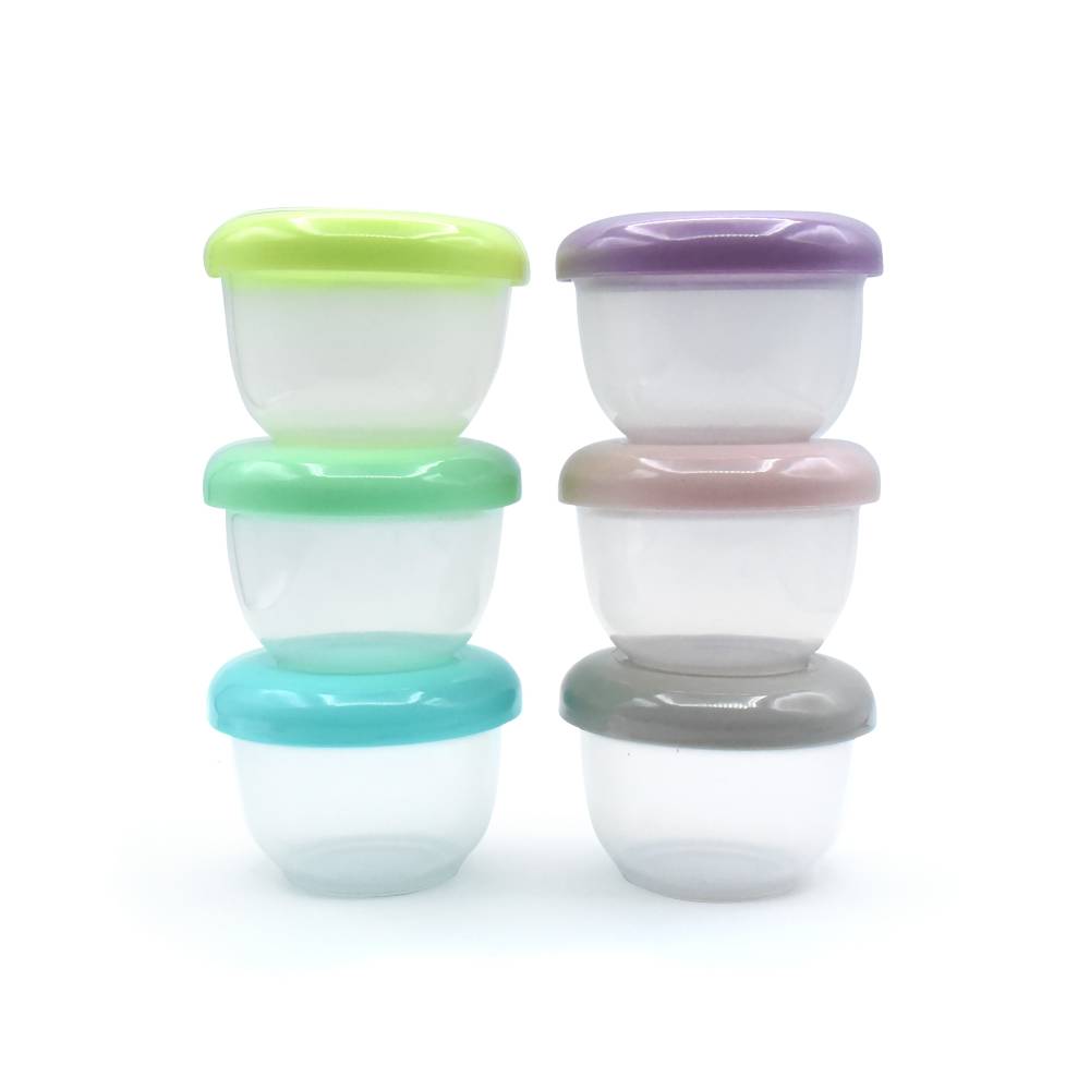 Melii Nesting Food Storage Containers 6pk - Multicolour