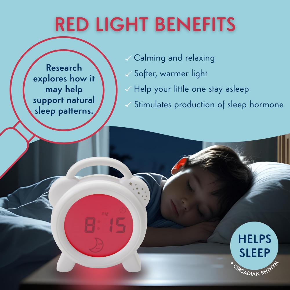 Purflo Sleep Trainer & Clock - White