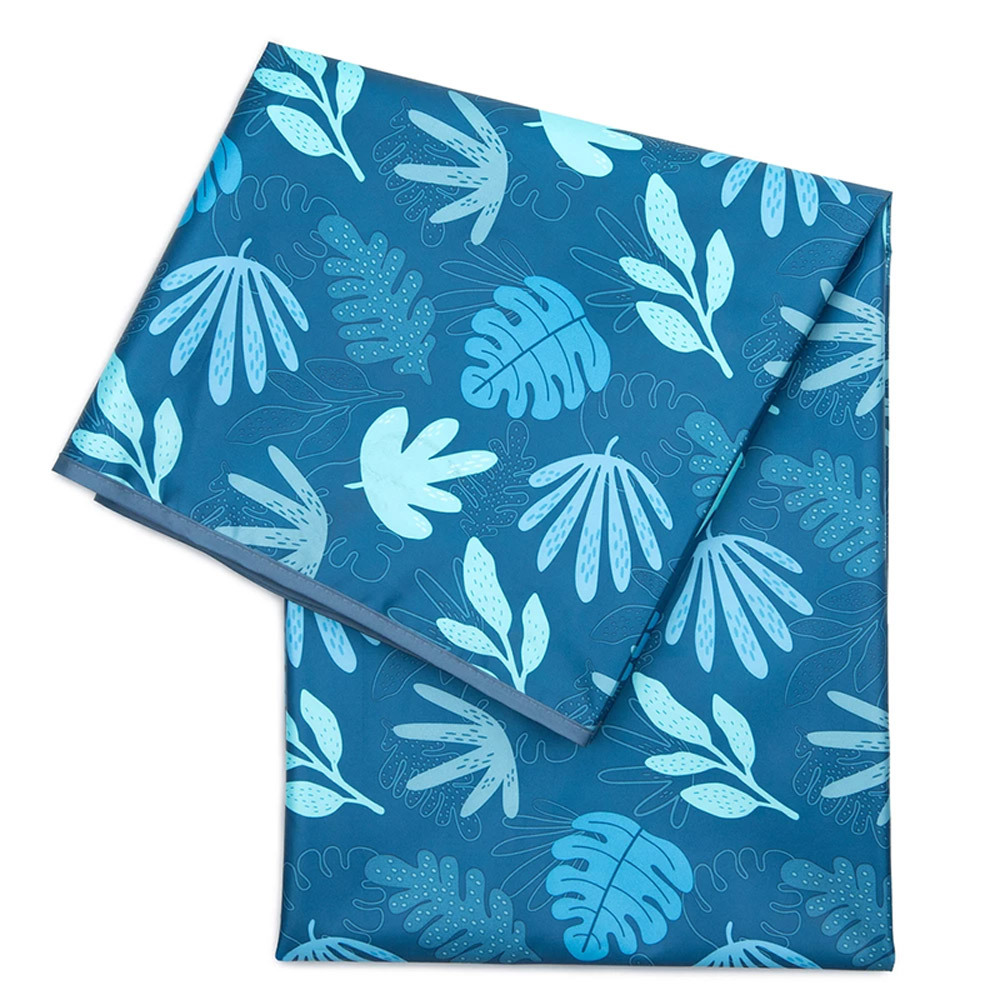 Bumkins Waterproof Splat Mat - Blue Tropic