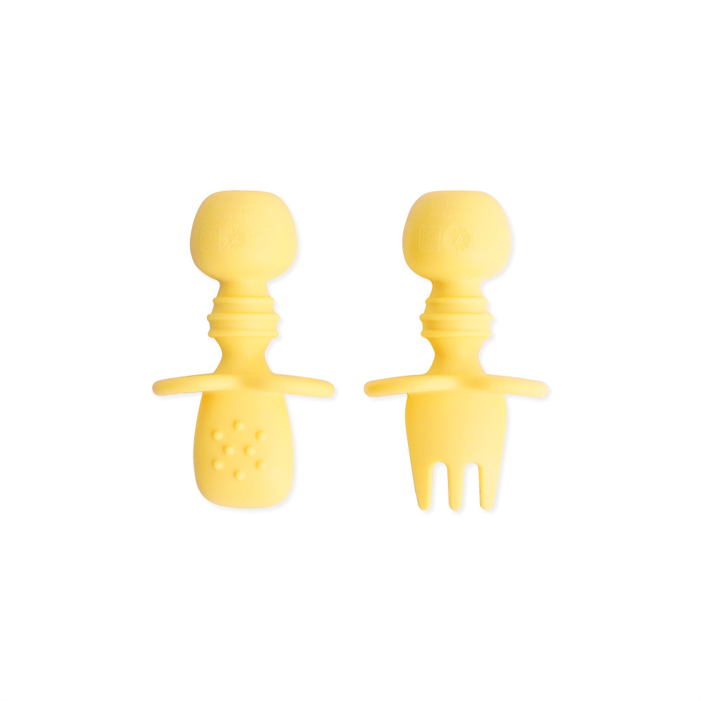 Bumkins Silicone Chewtensils - Pineapple