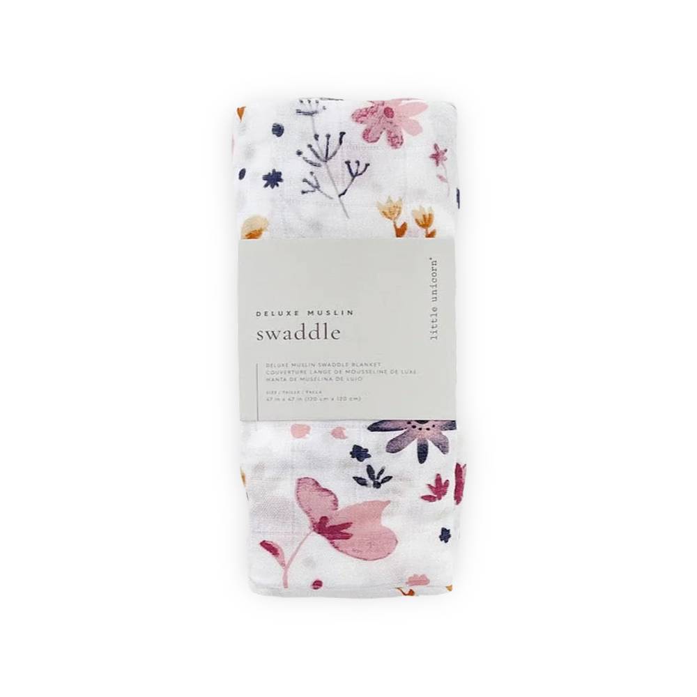 Deluxe Muslin Swaddle - Fairy Garden