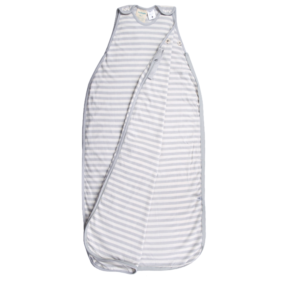 Woolbabe 3 Seasons Side Zip Sleeping Bag - Pebble