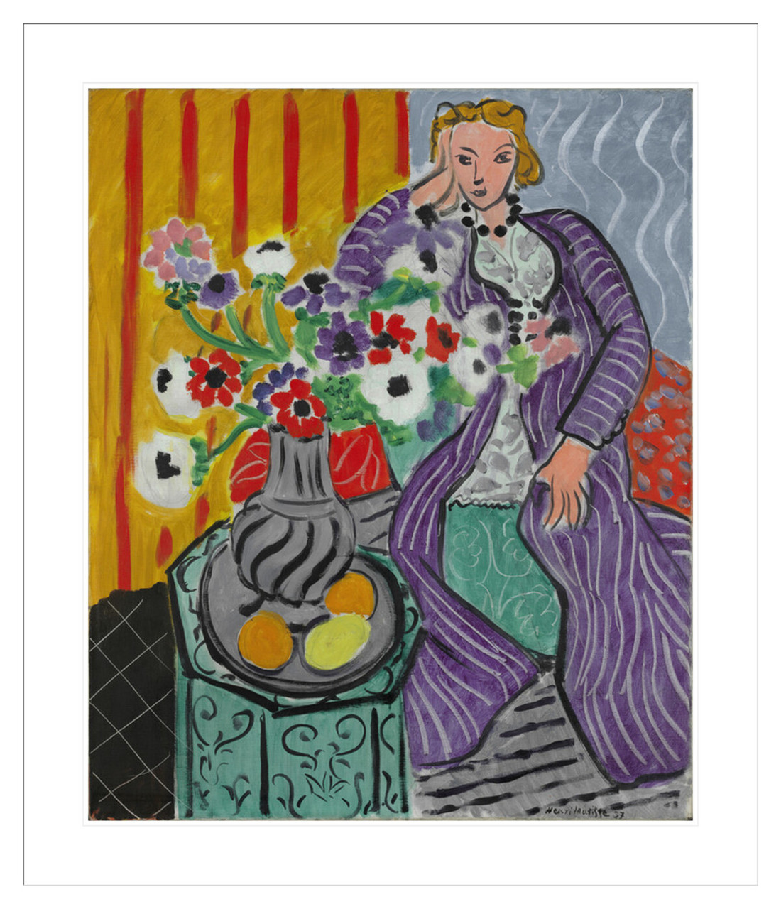 専用他の方発送× ​Matisse 【Woman in a Purple 専用他の方発送× ​Matisse 【Woman in a Purple HENRI MATISSE