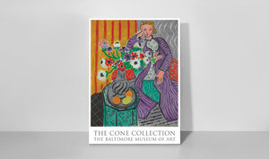 Poster: Henri Matisse's Purple Robe & Anemones Poster: Henri Matisse's Purple Robe & Anemones