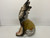 Grey Tabby American Indian Chief Cat Resin Statue