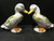 Cute Pair Of Ceramic Vintage Ducks - 17cm Tall