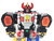 Large Megazord Power Rangers Plastic Figure