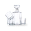 Rockwel Whisky Set: 1 L Dekanter & 4 Gläser 