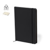 Zimax Notizblock Hardcover aus recyceltem Kunstleder