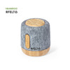 Boitok Bluetooth-Lautsprecher, 3W, 300 mAh, aus Bambus