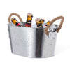 Yuzux 6L Metalleimer mit Flaschenöffner und Seilgriffen
