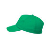 Braune 5-Panel-Mütze mit verstellbarem Verschluss  