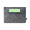 Ginax Laptop-Tasche aus RPET-Filz – Umweltschonend & Stylisch
