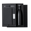 Datiford Recycling Geschenkset: Thermoskanne, Notizbuch & Stift  