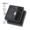 Datiford Recycling Geschenkset: Thermoskanne, Notizbuch & Stift  