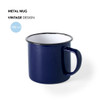 Willem Retro-Metall-Tasse 380 ml – Vintage-Design