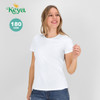 WCS180 Damen T-Shirt Keya – Weiß, 100 % Baumwolle  