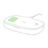 Halby Ladegerät und UV Sterilisator Box - 5W Wireless, USB-C  