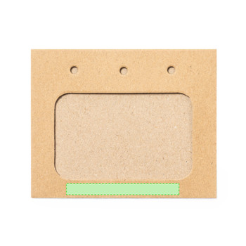 Tures Namensschild aus Recyclingkarton – Umweltfreundlich & Praktisch  