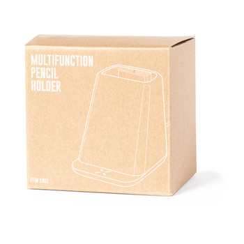 Eddar Multifunktion Stifthalter mit Qi Ladegerät & USB Eddar Multifunktion Stifthalter mit Qi Ladegerät & USB