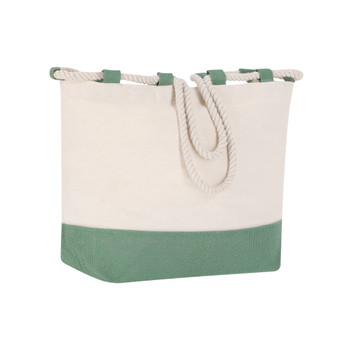 Belesi Tragetasche – Zweifarbige Baumwolltasche mit Stil Belesi Tragetasche – Zweifarbige Baumwolltasche mit Stil