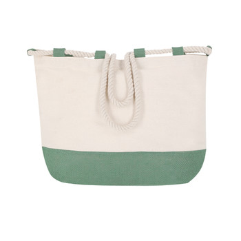 Belesi Tragetasche – Zweifarbige Baumwolltasche mit Stil Belesi Tragetasche – Zweifarbige Baumwolltasche mit Stil