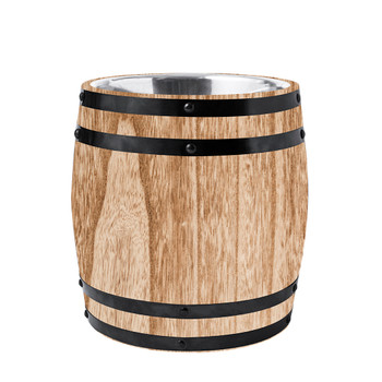 Tonend Eiskübel 3L - Exklusiver Edelstahl & Holz Tonend Eiskübel 3L - Exklusiver Edelstahl & Holz
