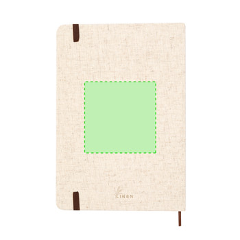 Hucka Notizblock: Nachhaltiger Hardcover-Notizblock