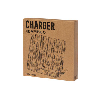 Hamsy Drahtloses Ladegerät 15W Bamboo – Nachhaltig & Vielseitig Hamsy Drahtloses Ladegerät 15W Bamboo – Nachhaltig & Vielseitig
