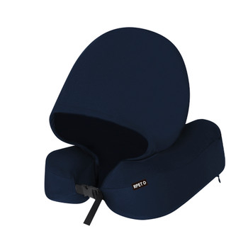 Dolking Kissen mit Kapuze aus RPET-Material Dolking Kissen mit Kapuze aus RPET-Material