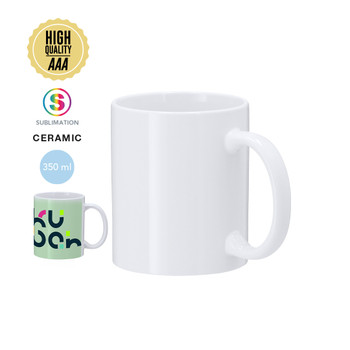 Werdan Sublimations Tasse 350 ml - Premium Qualität Werdan Sublimations Tasse 350 ml - Premium Qualität