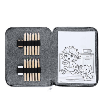 Shepher Set: 15-teiliges Kreativ-Kit mit Notizblock Shepher Set: 15-teiliges Kreativ-Kit mit Notizblock